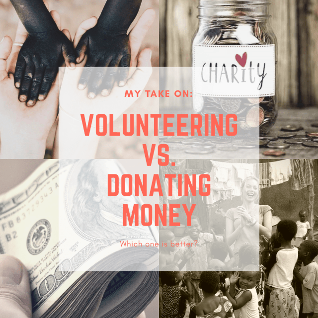 Kiara’s Take: Volunteer or Donate?