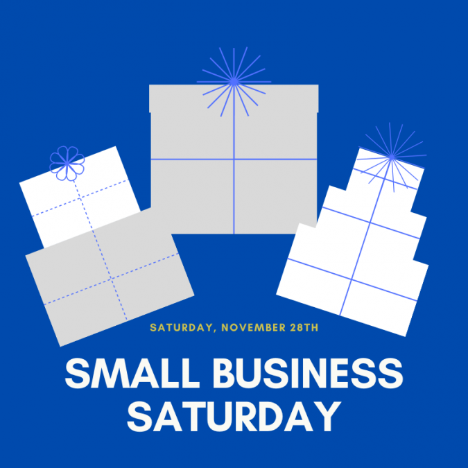 Small Business Saturday is right around the corner! 