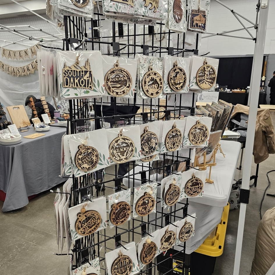 Two Barking Dogs Laser Engraving Photo