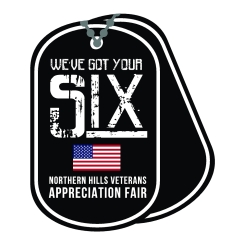 Northern Hills “We’ve Got Your Six” Veterans Appreciation Fair Logo
