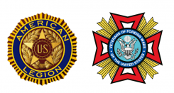 Sturgis Veterans Club, American Legion, and VFW Logo