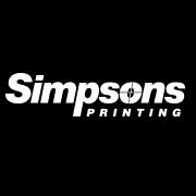Simpsons Printing Logo
